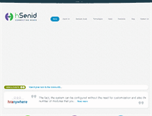 Tablet Screenshot of hsenid.com